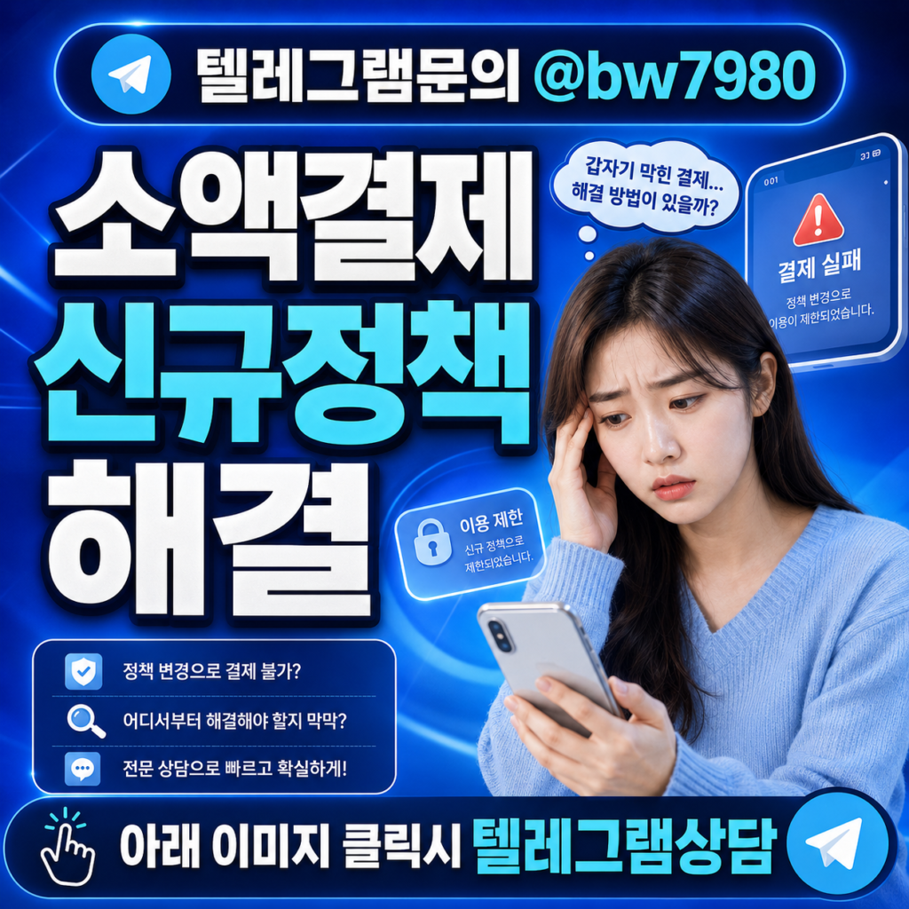 소액결제신규정책 (4)