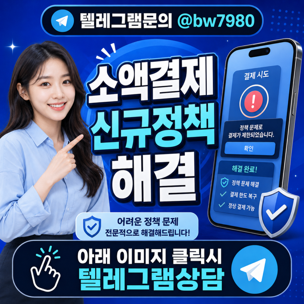 소액결제신규정책 (5)
